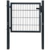 2D Fence Gate (Single) Anthracite Gray 41.7"x51.2"