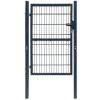 2D Fence Gate (Single) Anthracite Gray 41.7" x 90.6"