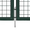 Fence Gate Steel 120.5"x59.1" Green