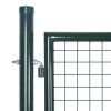 Fence Gate Steel 120.5"x59.1" Green