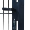 2D Fence Gate (Single) Anthracite Gray 41.7"x74.8"