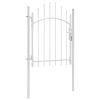 Garden Gate Steel 39.4"x68.9" White