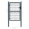Fence Gate Steel 41.7"x97.6" Anthracite
