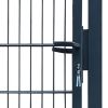 2D Fence Gate (Single) Anthracite Gray 41.7"x74.8"