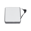 1.7 cubic feet safe, with dual alarm and digital touch screen, suitable for home, hotel, office, alloy steel, black