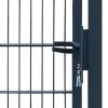 Fence Gate Steel 41.7"x97.6" Anthracite
