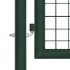 Fence Gate Steel 39.4"x78.7" Green