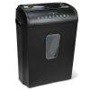6-Sheet Crosscut, Paper/Credit Card Shredder, 11.5L x 6.5W x 16H in.