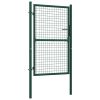Fence Gate Steel 39.4"x68.9" Green