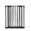 146" Extra Wide Baby Gate, 6-Panel Baby Pet Playpen, Fireplace Safety Fence, Foldable Barrier Gate, Black