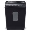 6-Sheet Crosscut, Paper/Credit Card Shredder, 11.5L x 6.5W x 16H in.