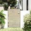 Garden Gate 39.4"x59.1" Stainless Steel