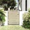 Garden Gate 39.4"x49.2" Stainless Steel