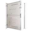 Garden Gate 39.4"x49.2" Stainless Steel
