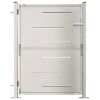 Garden Gate 39.4"x49.2" Stainless Steel