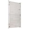 Garden Gate 39.4"x70.9" Stainless Steel