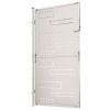 Garden Gate 39.4"x70.9" Stainless Steel