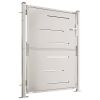 Garden Gate 39.4"x49.2" Stainless Steel