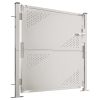 Garden Gate 39.4"x39.4" Stainless Steel