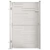 Garden Gate 39.4"x59.1" Stainless Steel