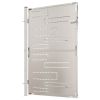 Garden Gate 39.4"x59.1" Stainless Steel
